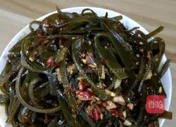 Illustration of how to make cold kelp shreds 9