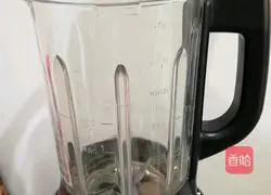 Illustration of how to make sweet potato, peanut and millet paste 2