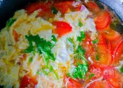 Tomato and egg soup recipe 8