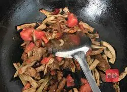 Dried beans and steamed noodles Practice illustration 5