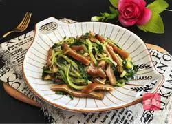 Illustration of how to make pig ears mixed with cucumber 3