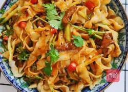 Illustration of making fried noodles 12