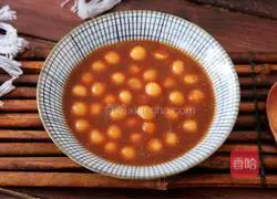 Illustration of how to make red bean paste dumplings 10