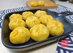 Illustration of how to make mini pan-fried buns (rice and meat filling) 17