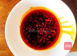 Illustration of how to make cold spinach vermicelli 6