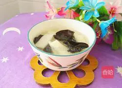 Illustration of how to make yam and fungus soup 9