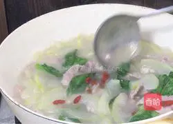 Winter Melon and Meat Soup Recipe Illustration 12