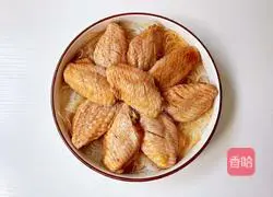 Illustration of how to make steamed chicken wings with garlic vermicelli 9