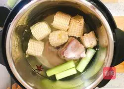 Kuaishou Corn Yam Stick Bone Soup Recipe Illustration 4