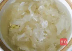 Papaya and Tremella Soup Recipe Illustration 7