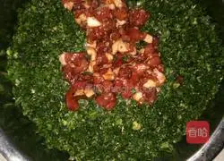 Illustration of how to make shepherd's purse dumplings 4