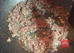 Illustration of how to make minced meat, tofu and egg custard 3