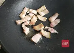 Illustration of how to make cabbage, pork belly and frozen tofu stew 7