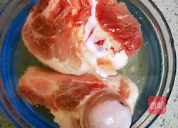 Illustration of how to make radish stick bone soup#light food and reduce fat#2