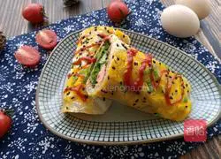 Illustration of how to make flavored hand cakes 10