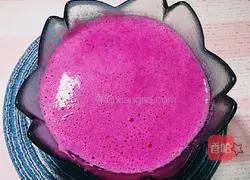 Dragon Fruit Illustration of how to make milkshake 4