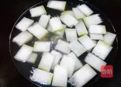 Ham and winter melon Illustration of how to make soup 5