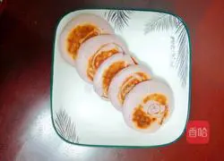 Illustration of how to make purple potato cakes 14