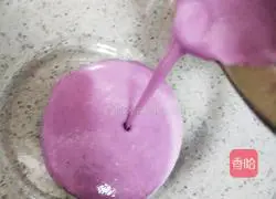 Milk Purple Sweet Potato Hair Cake Recipe Illustration 7