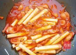 Korean spicy fried rice cake recipe 13