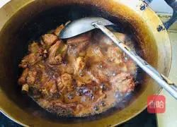 Illustration of braised pork ribs and noodles 9