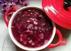 Recipe for Purple Sweet Potato and Tremella Soup Illustration 10