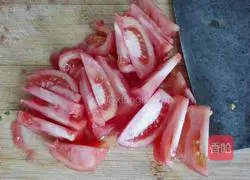 Illustration of how to make scrambled eggs with tomatoes and fungus 3