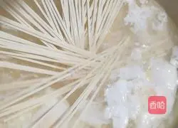 Illustration of how to make clear soup noodles 5