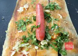 Family version of grilled cold noodles Illustration of how to do it 7