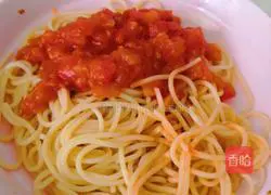 Illustration of how to make tomato pasta 7