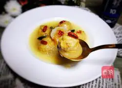 Chrysanthemum radish meatball soup recipe 10