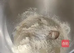 Illustration of how to make carrot and cabbage buns 1