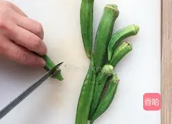 How to mix okra with oil and vinegar sauce Illustration 10