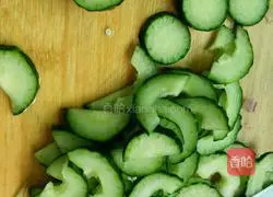 How to make cucumber and shrimp Illustration 3