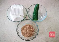 Illustration of Korean cold tofu soup 2