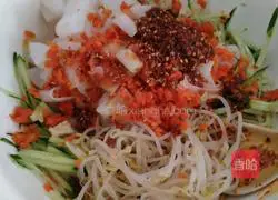 Illustration of how to make Xiaoxian noodles (same steps as Liangpi) 10