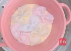 Illustration of how to make butterfly custard 3
