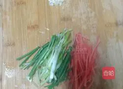 Illustration of how to make cold soybean sprouts 4