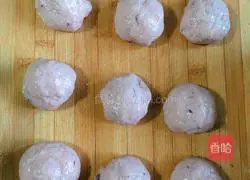 Illustration of how to make purple sweet potato buns stuffed with roses (pressure cooker version) 12