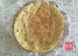 Illustration of how to make scallion pancake and steak rolls 2