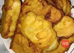 Illustration of how to make fried steamed buns 4