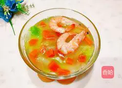 Illustration of how to make South American white shrimp and carrot soup 14