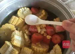 Corn Spare Ribs Soup Recipe Illustration 13