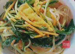 Illustration of how to make cold vermicelli 8