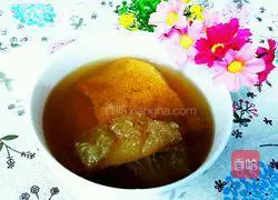 Illustration of how to make grapefruit rock sugar water 12