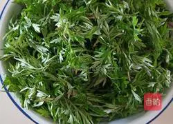 Illustration of how to make mugwort cake 2