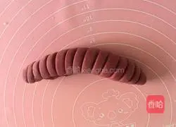 Illustration of how to make pattern steamed buns 9