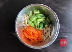 Illustration of how to make cold yuba 5