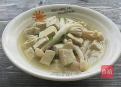 Seafood Mushroom and Tofu Soup Recipe Illustration 9