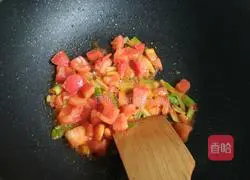 Illustration of how to make double mushroom tomato tofu soup 8